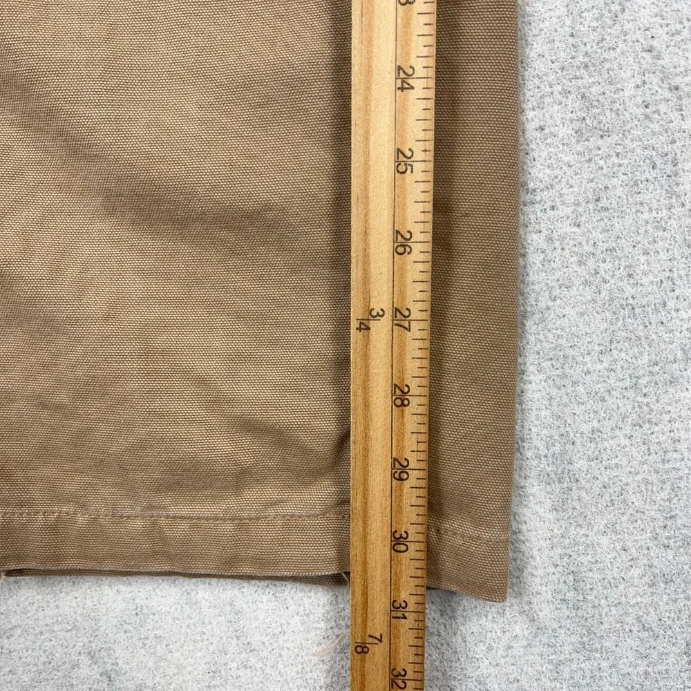 Craftsman Pants Men 32x30 Brown Carpenter Duck Canvas Baggy Work Wear Worn‎